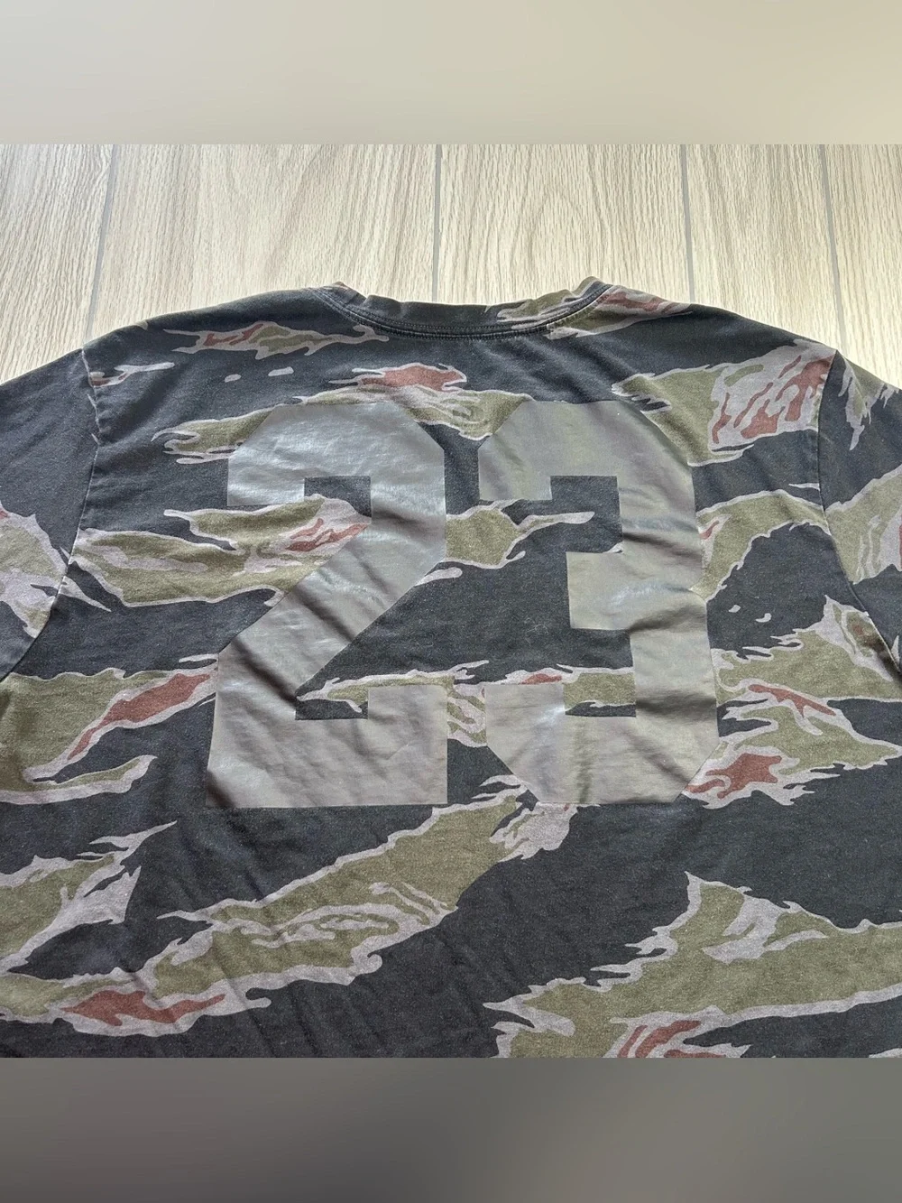 Jordan Sportswear Tech Men's 3XL Graphic Long-Sleeve T-Shirt Camo Jumpman #23